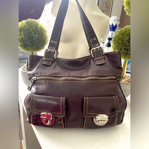 Marc Jacobs chocolate brown shoulder bag